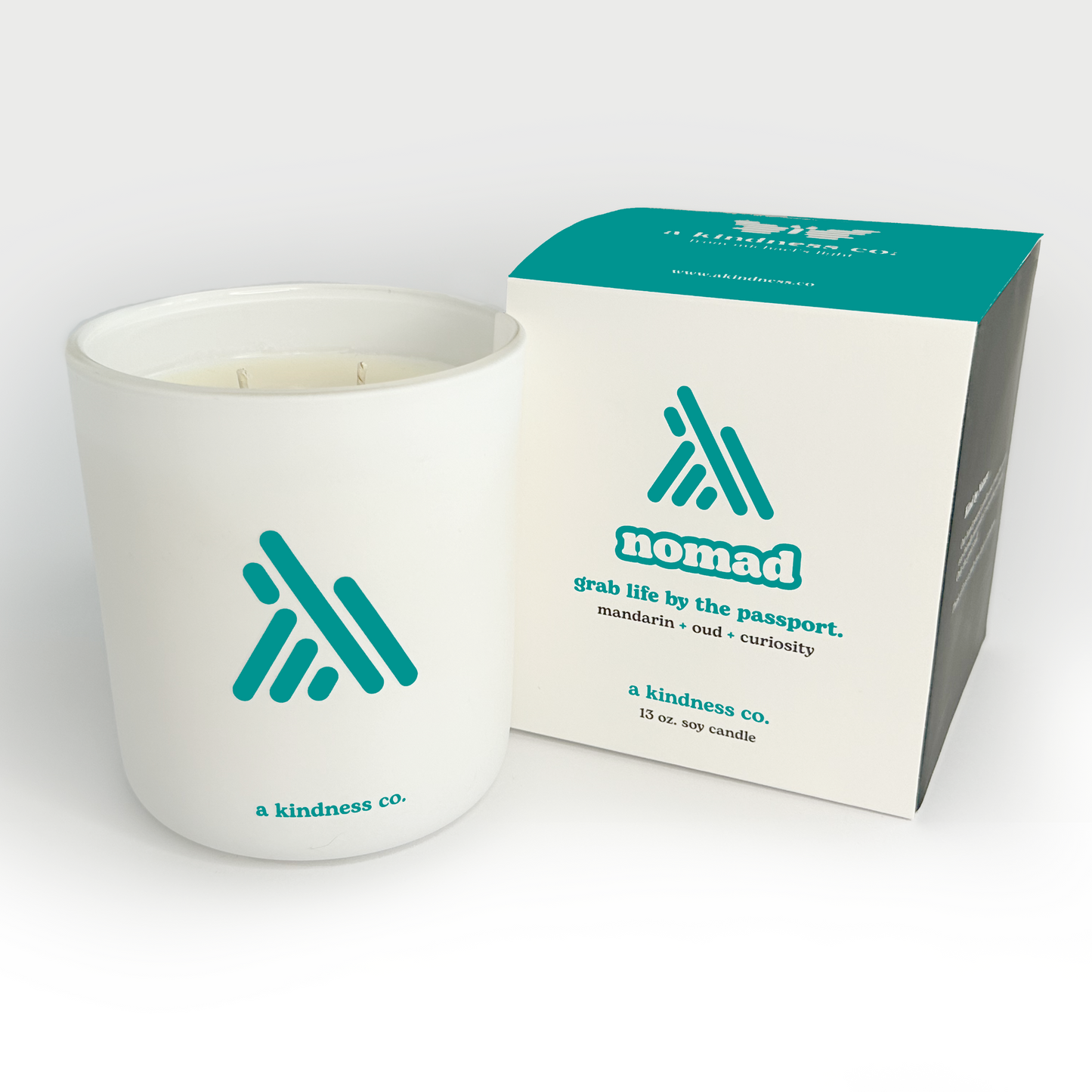 nomad 2-wick candle