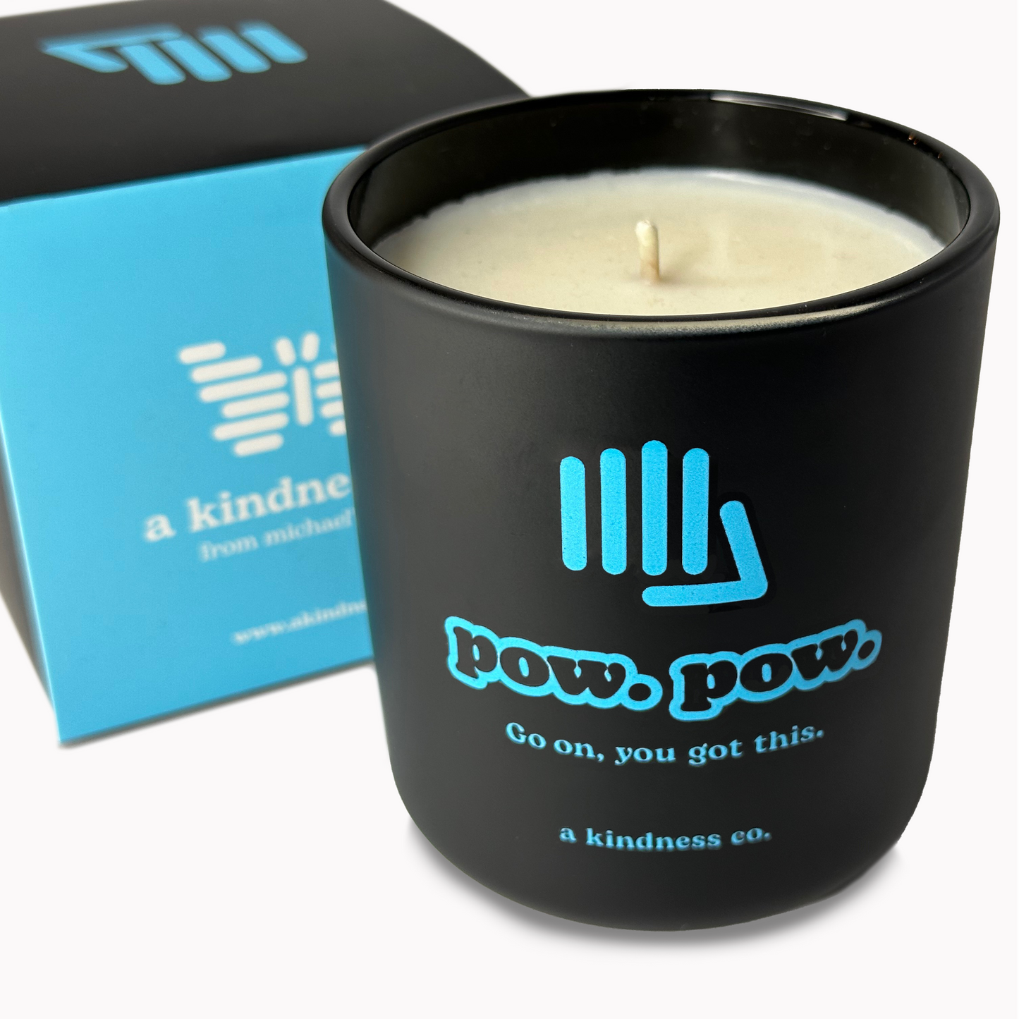 pow. pow. 1-wick candle