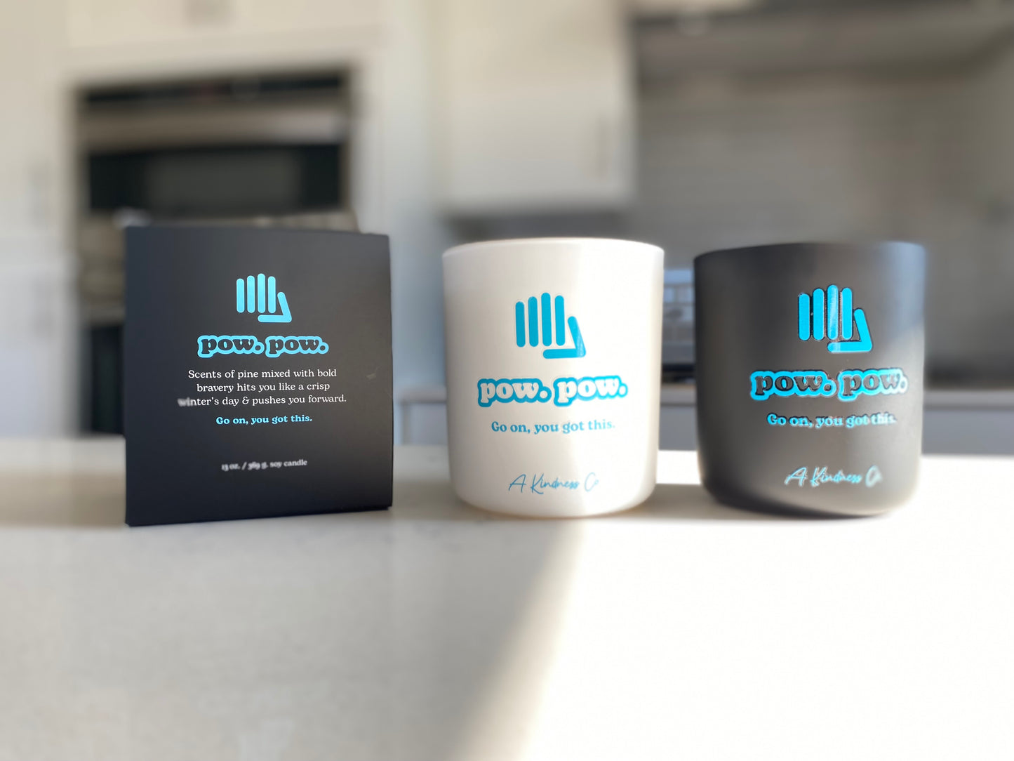 pow. pow. 2-wick candle OG