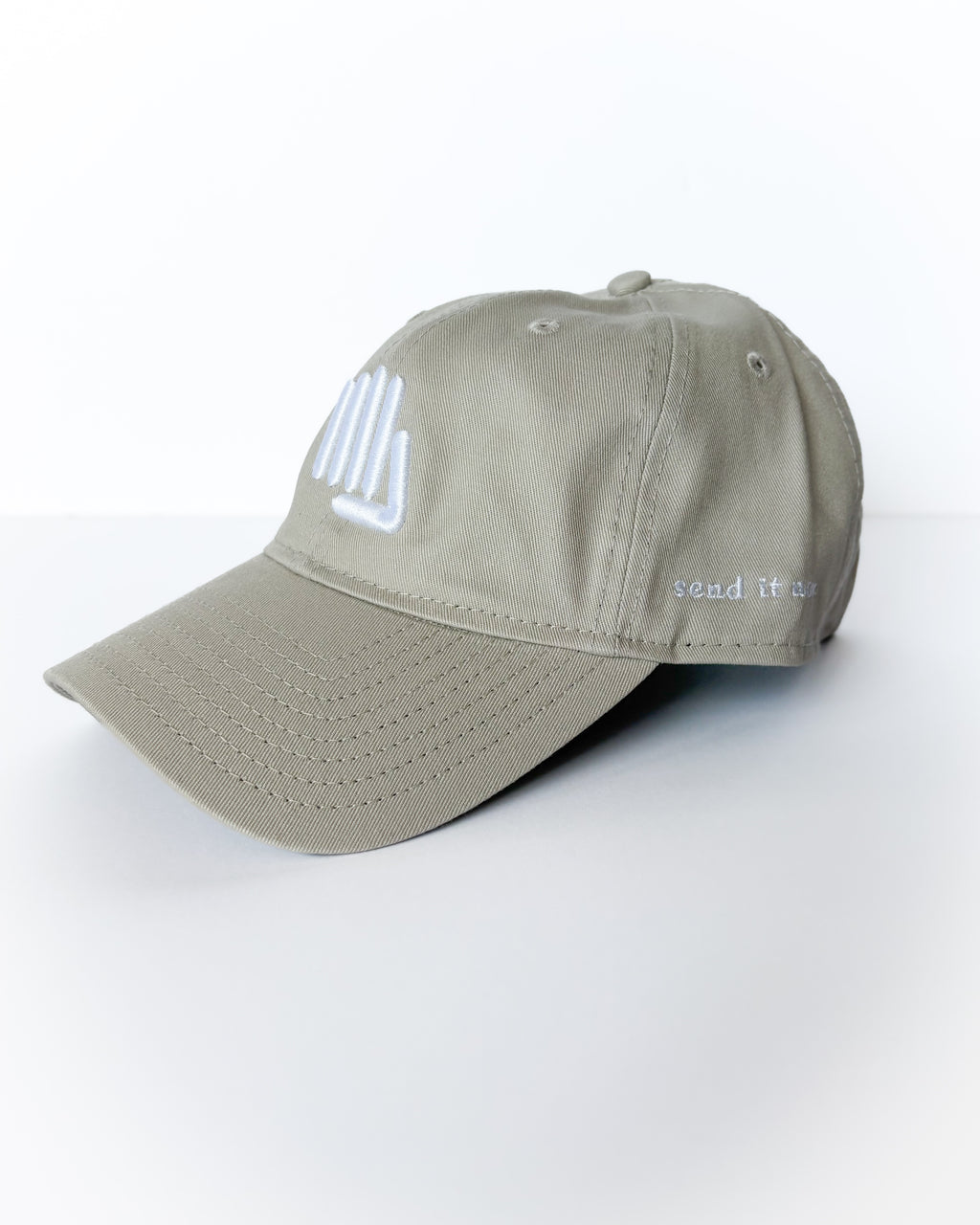 pow. pow. icon unstructured hat