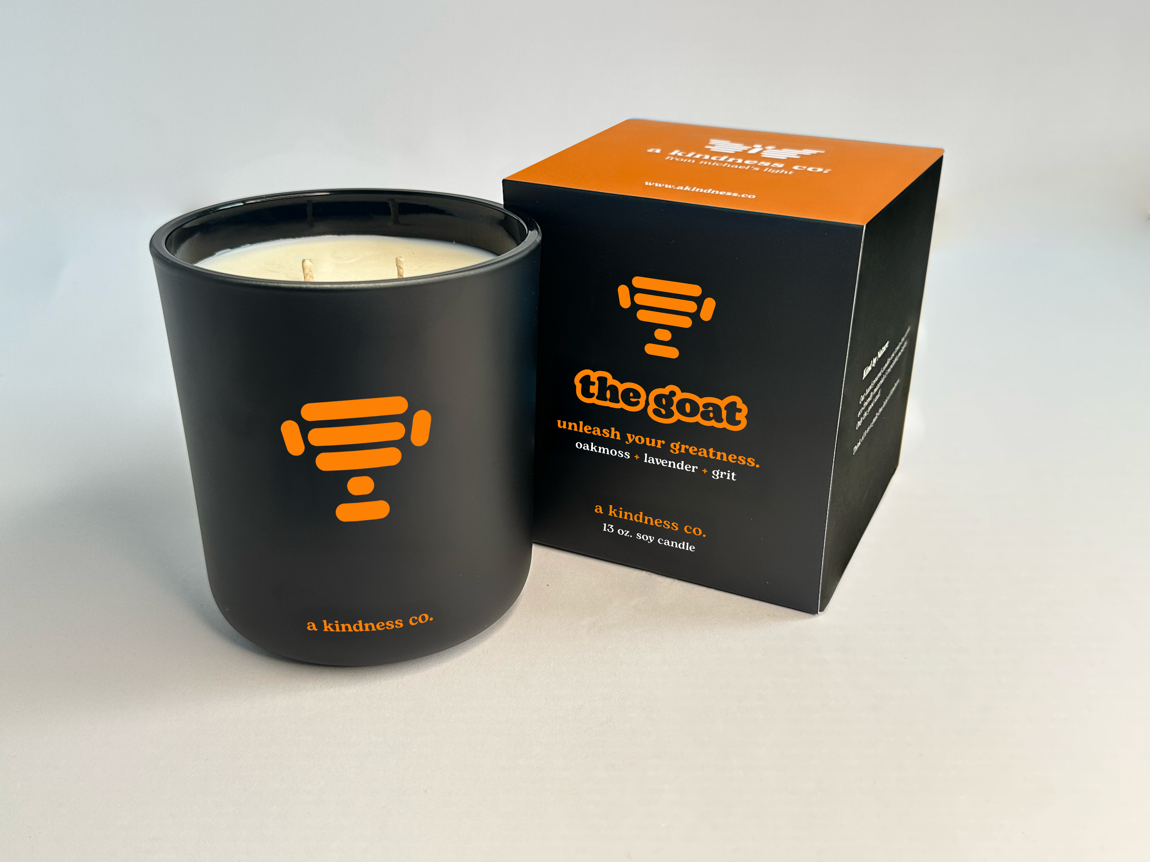 the goat 2-wick candle