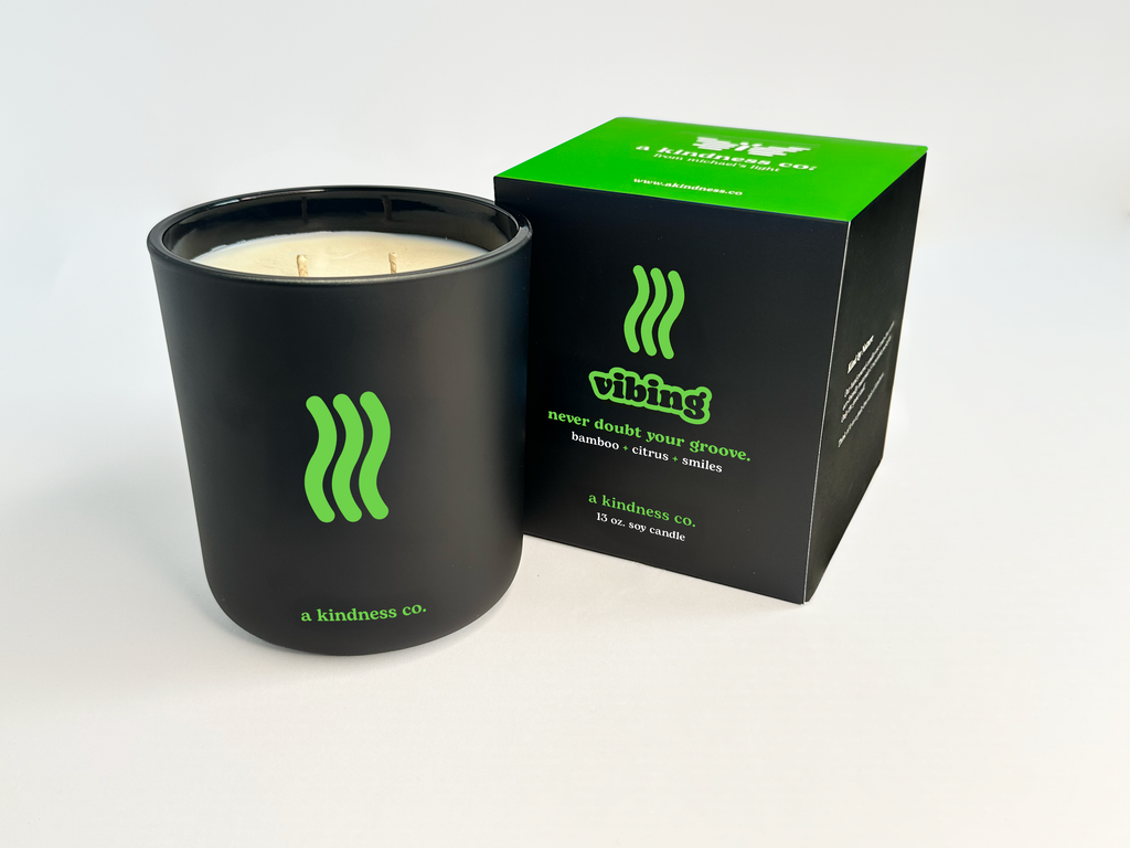 vibing 2-wick candle