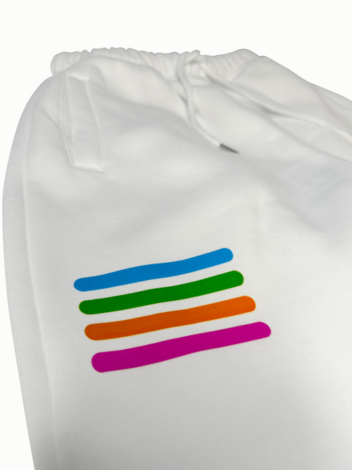 AKCO white stripes pant