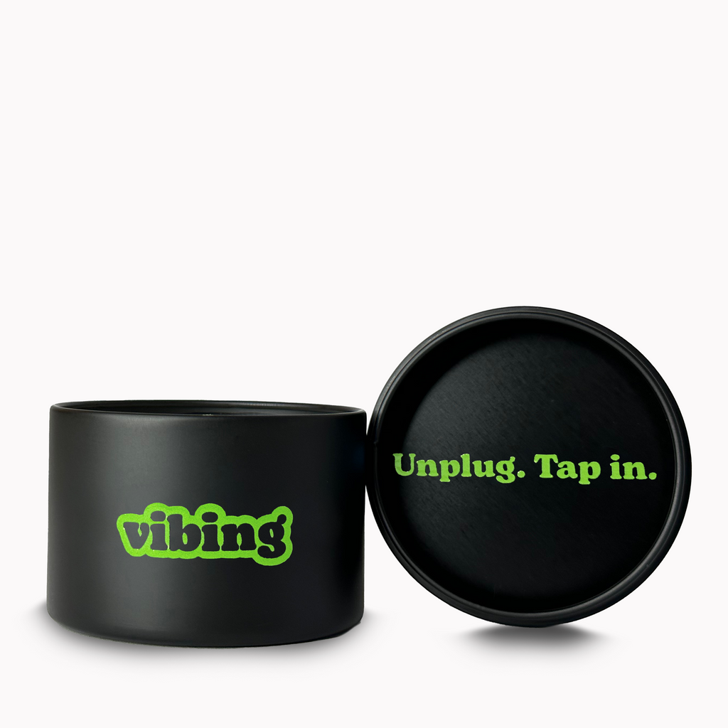 vibing mini candle