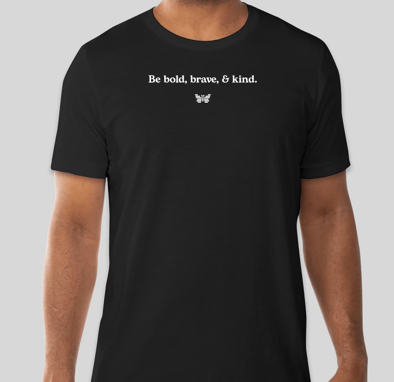 bold brave kind tee