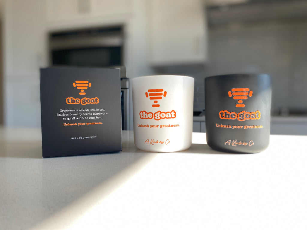 the goat 2-wick candle OG