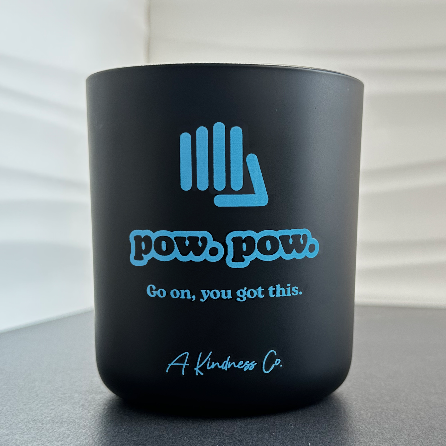 pow. pow. 2-wick candle